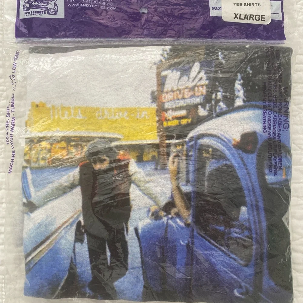 RARE American Graffiti-1973-GEORGE LUCAS Photo Unisex Shirt - BRAND NEW - Picture 7 of 13